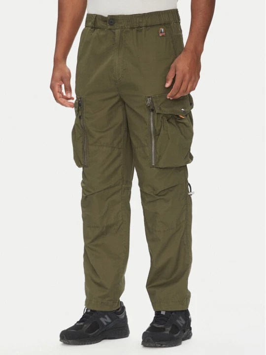 Zdjęcie produktu Parajumpers Spodnie materiałowe Baste 25SMPMPATW06 Zielony Regular Fit