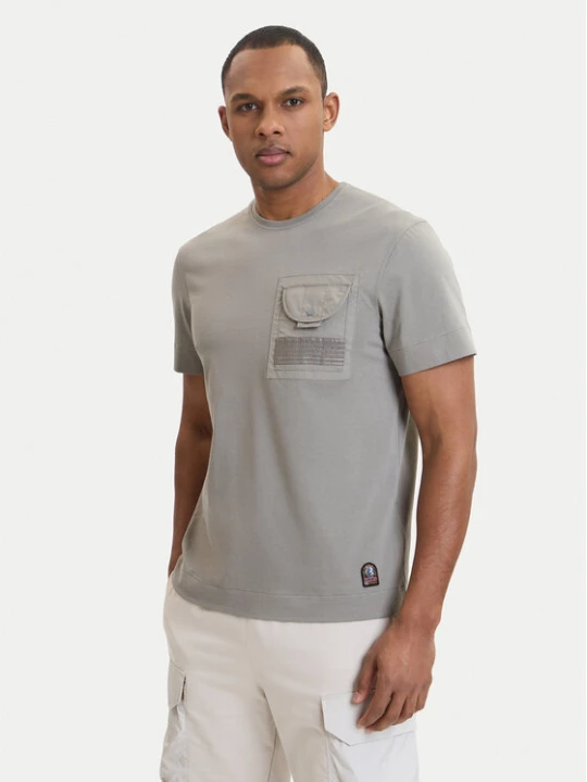 Zdjęcie produktu Parajumpers T-Shirt Malham 26SMPMTSRY01 Beżowy Regular Fit