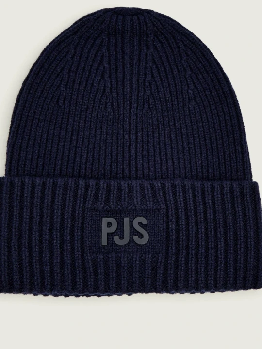 Zdjęcie produktu PARAJUMPERS Wełniana czapka granatowy