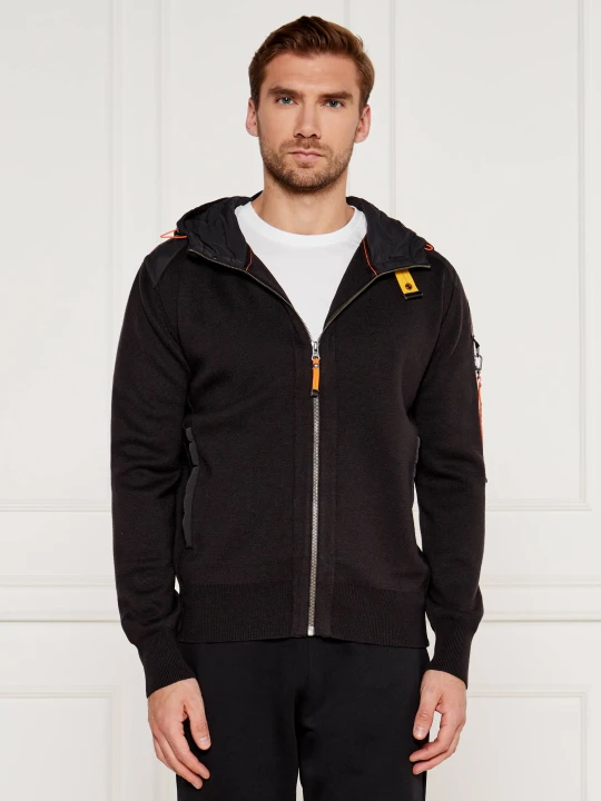 Zdjęcie produktu PARAJUMPERS Wełniany sweter DOMINIC | Regular Fit czarny