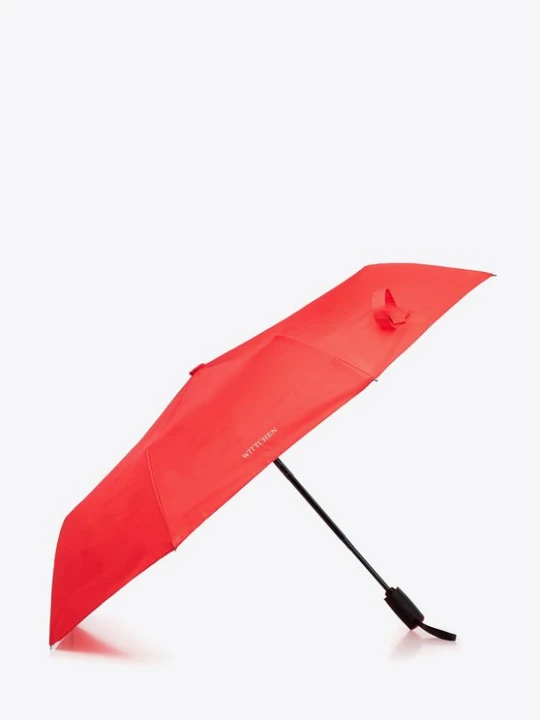 Zdjęcie produktu Parasol automatyczny prosty czerwony Wittchen