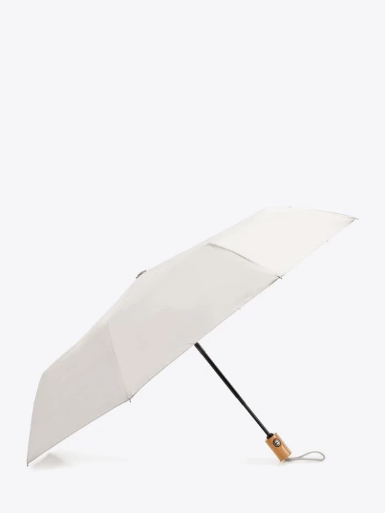 Zdjęcie produktu Parasol automatyczny z drewnianą rączką beżowy Wittchen