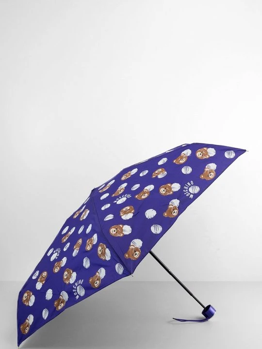 Zdjęcie produktu Parasol MOSCHINO fioletowy