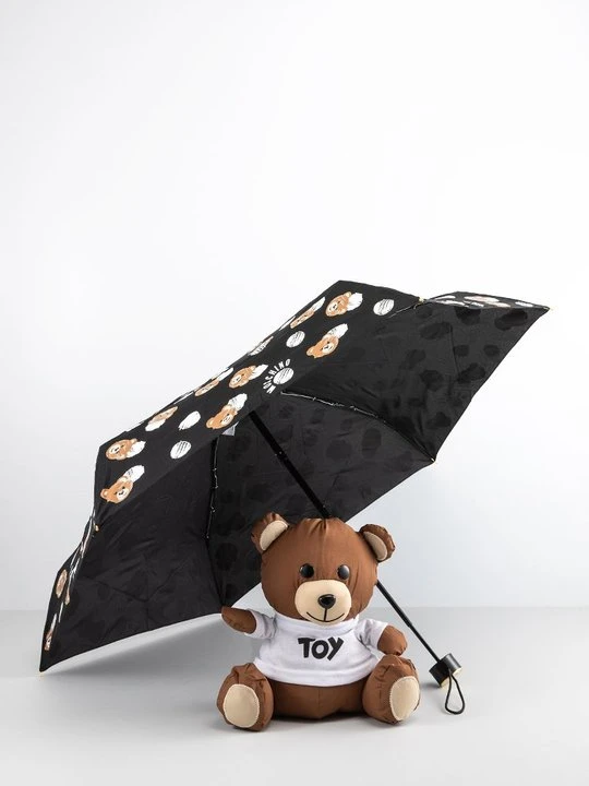 Zdjęcie produktu Parasol MOSCHINO czarny