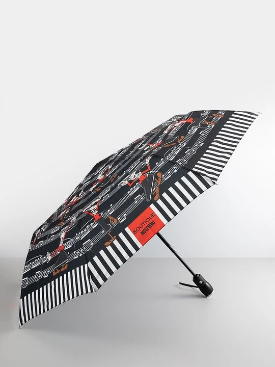 Zdjęcie produktu Parasol MOSCHINO czarny