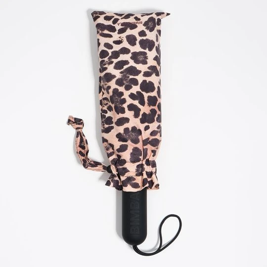 Zdjęcie produktu Parasol nadruk panterka BIMBA Y LOLA NATURAL