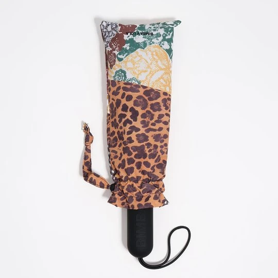 Zdjęcie produktu Parasol nadruk patchwork BIMBA Y LOLA brązowy