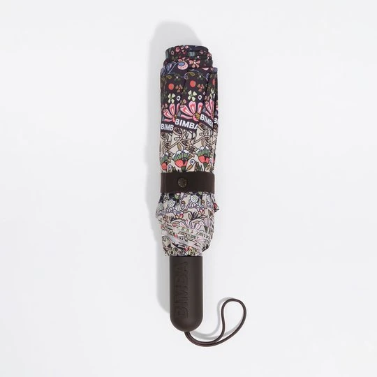Zdjęcie produktu Parasol patchwork kwiaty BIMBA Y LOLA brązowy