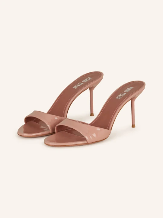 Zdjęcie produktu Paris Texas Klapki Typu Mules Lidia beige BLADORÓŻOWY