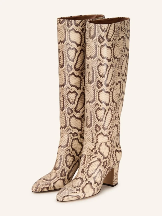 Zdjęcie produktu Paris Texas Kozaki Lavinia Boot 75 beige brązowy