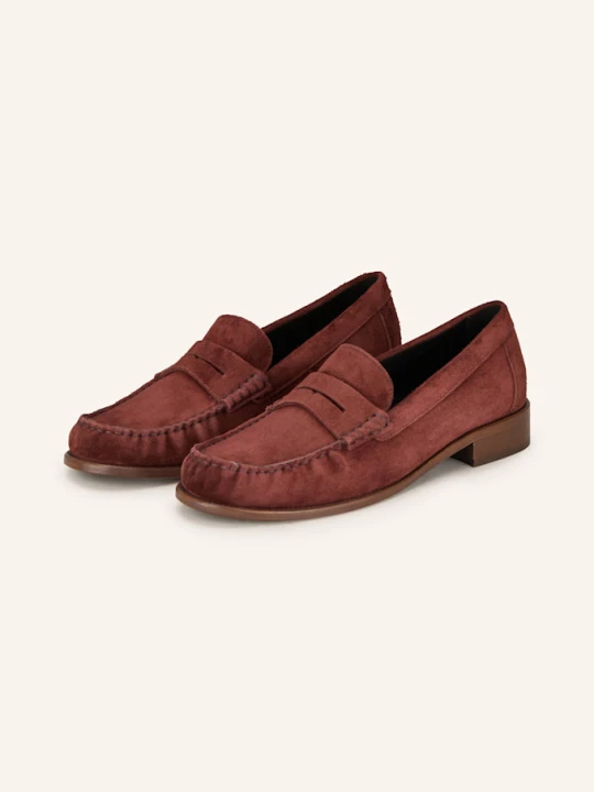 Zdjęcie produktu Paris Texas Penny Loafers Dylan braun CIEMNOCZERWONY