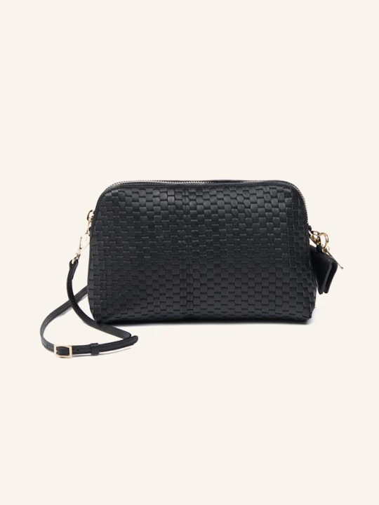 Zdjęcie produktu Parise Listonoszka Na Ramię „1789” Medium schwarz CZARNY