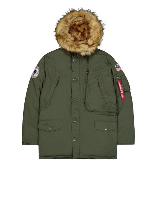 Zdjęcie produktu Parka Alpha Industries ciemnozielony