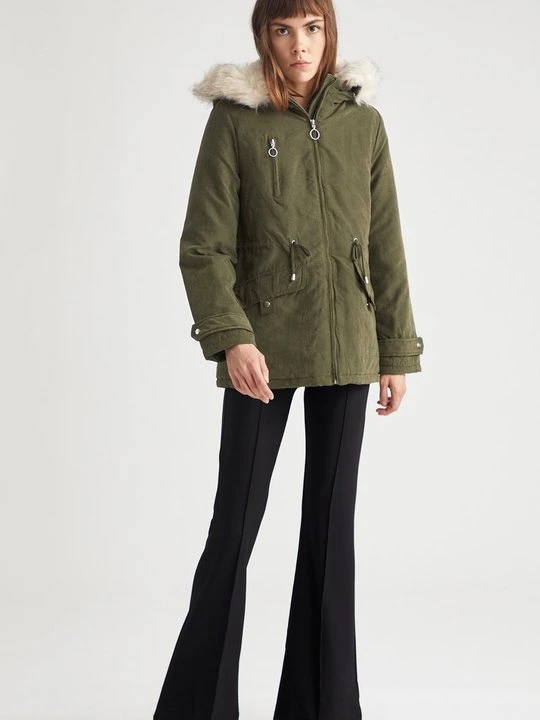 Zdjęcie produktu Parka DeFacto khaki