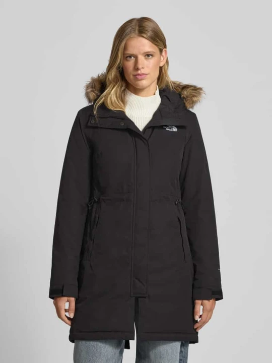 Zdjęcie produktu Parka funkcyjna z wyhaftowanym logo model ‘Zaneck’ The North Face Czarny