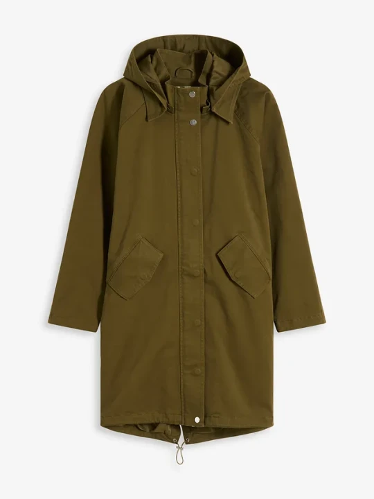 Zdjęcie produktu Parka hydrofobowa BonPrix zielony