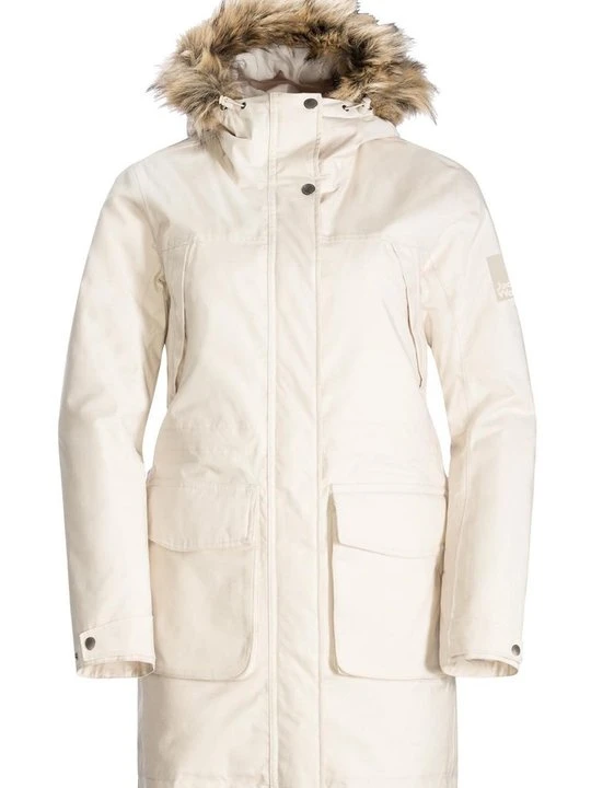 Zdjęcie produktu Parka Jack Wolfskin biały