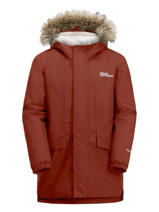 Zdjęcie produktu Parka Jack Wolfskin czerwony