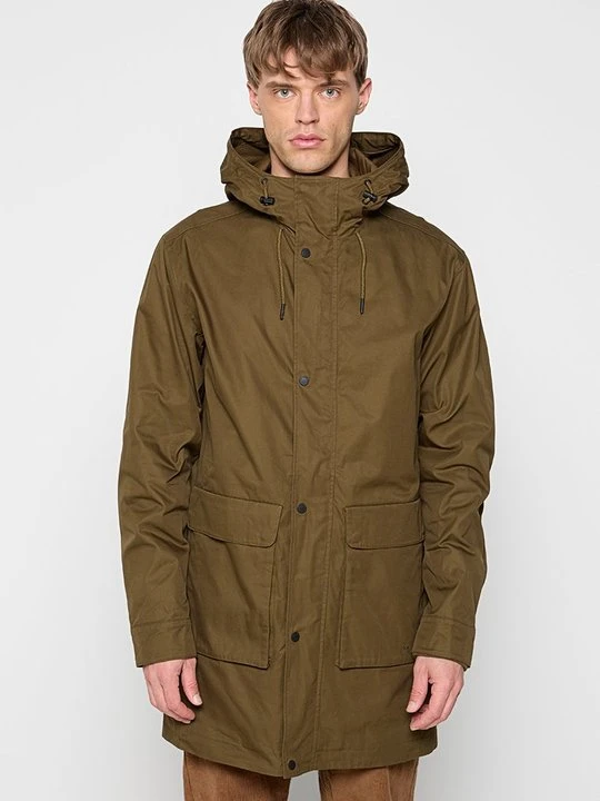 Zdjęcie produktu Parka KnowledgeCotton Apparel oliwkowy