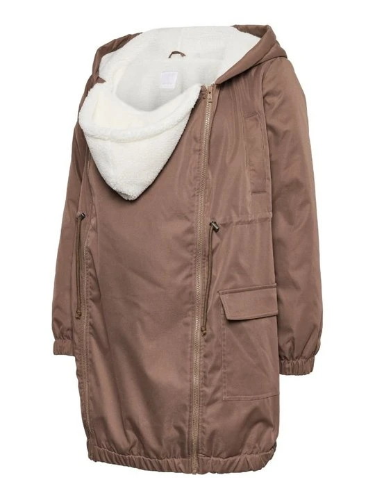 Zdjęcie produktu Parka Mamalicious ciemnobrązowy