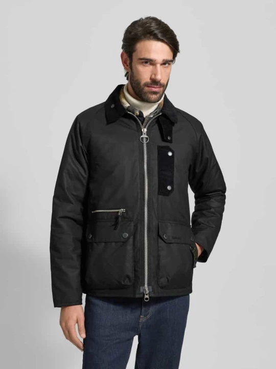 Zdjęcie produktu Parka o kroju regular fit z czystej bawełny Barbour Czarny