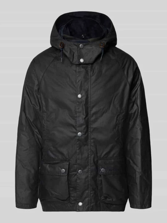 Zdjęcie produktu parka o kroju regular fit z czystej bawełny Barbour Granatowy
