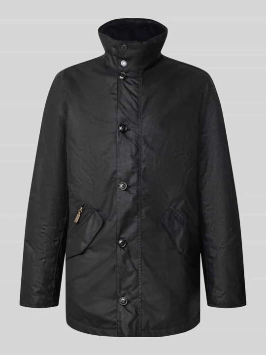 Zdjęcie produktu parka o kroju regular fit z czystej bawełny Barbour Granatowy