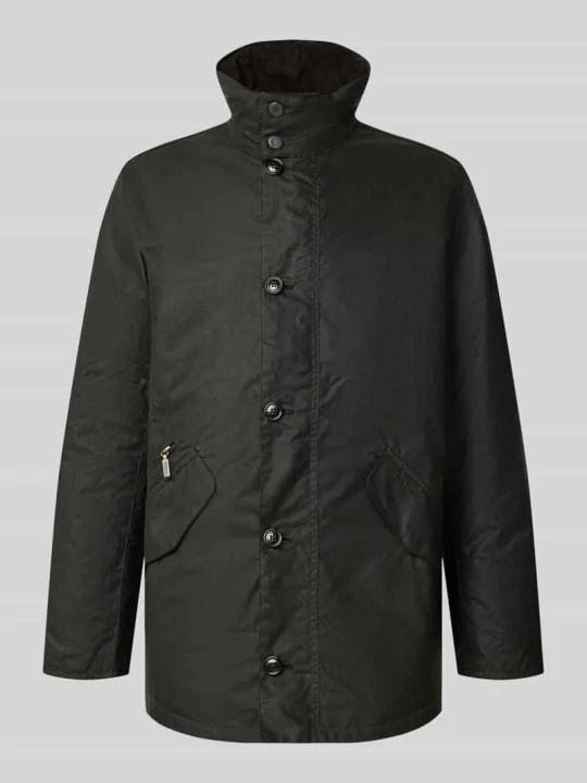 Zdjęcie produktu parka o kroju regular fit z czystej bawełny Barbour Oliwkowy
