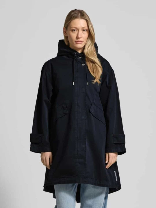 Zdjęcie produktu Parka o kroju regular fit z czystej bawełny Marc O'Polo Granatowy