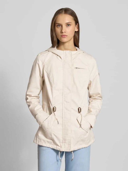 Zdjęcie produktu Parka o kroju regular fit z domieszką bawełny model 'LORCA' Only Écru