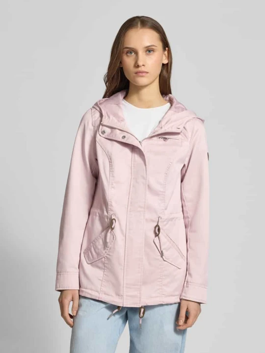 Zdjęcie produktu Parka o kroju regular fit z domieszką bawełny model 'LORCA' Only Brudnoróżowy