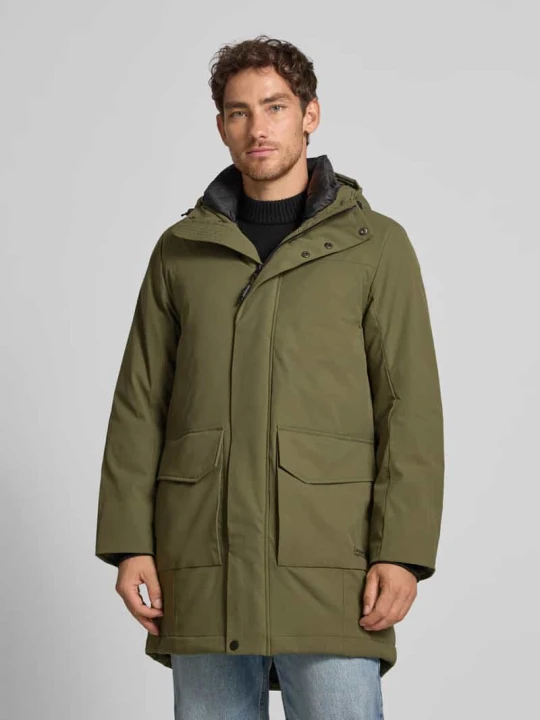 Zdjęcie produktu Parka o kroju regular fit z funkcją wodoodporną Tom Tailor Oliwkowy