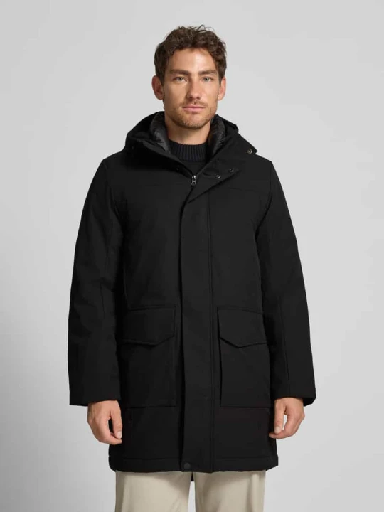 Zdjęcie produktu Parka o kroju regular fit z funkcją wodoodporną Tom Tailor czarny