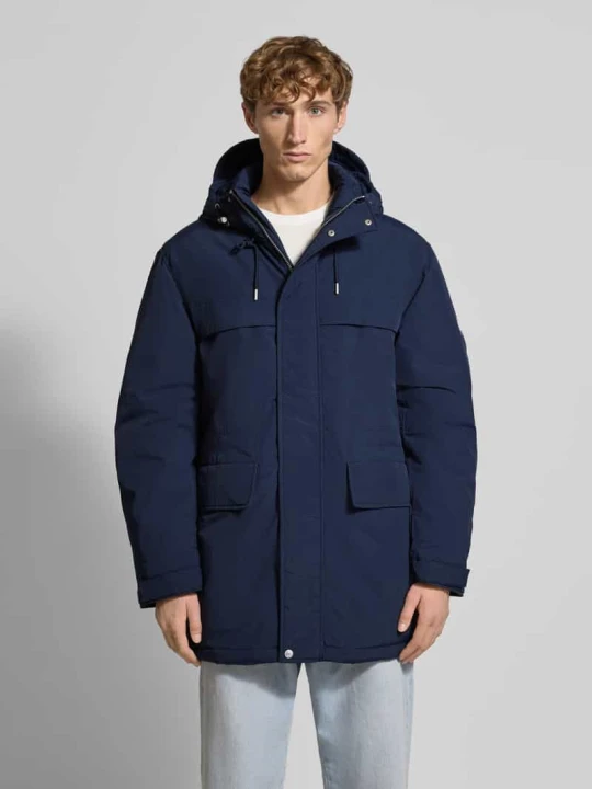 Zdjęcie produktu Parka o kroju regular fit z kapturem model ‘CITY READY’ Tommy Jeans Granatowy