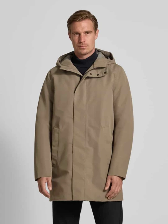 Zdjęcie produktu Parka o kroju regular fit z kapturem model ‘DORAY’ Geox Beżowy
