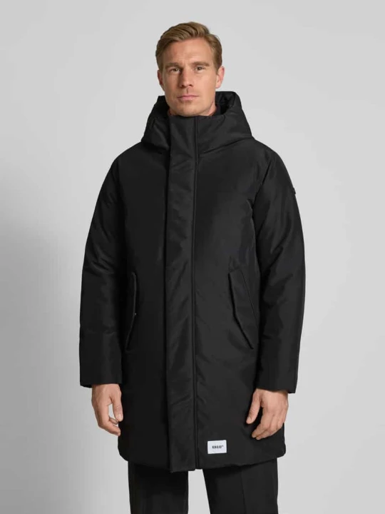 Zdjęcie produktu Parka o kroju regular fit z kapturem, model „FOGG” khujo Czarny