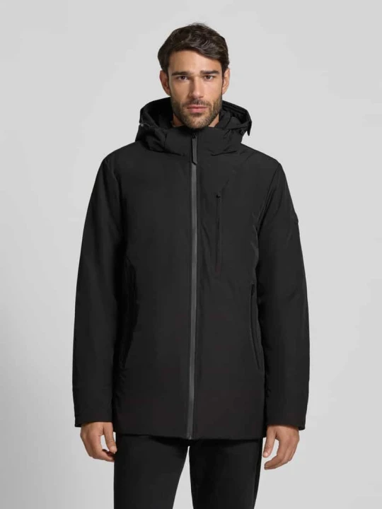 Zdjęcie produktu Parka o kroju regular fit z kapturem, model „HARWICK” Cars Czarny