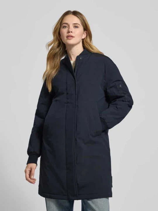 Zdjęcie produktu Parka o kroju regular fit z kołnierzem baseballowym Marc O'Polo Granatowy