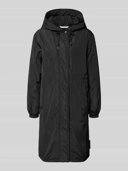 Zdjęcie produktu parka o kroju regular fit z kołnierzem z kapturem Marc O'Polo Czarny