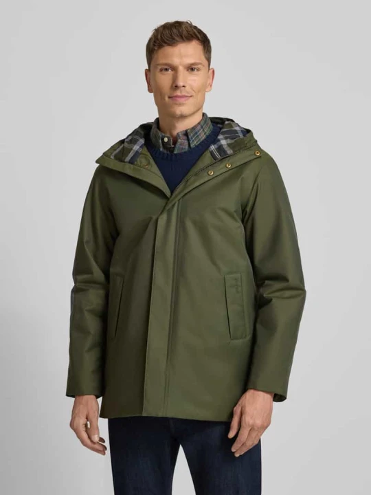 Zdjęcie produktu Parka o kroju regular fit z mieszanki bawełny Barbour Oliwkowy