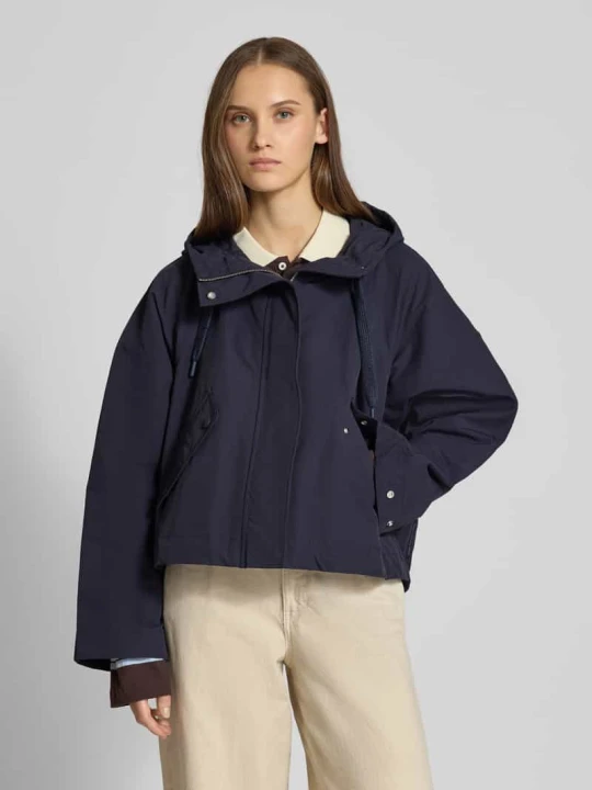 Zdjęcie produktu Parka o kroju regular fit z mieszanki bawełny Marc O'Polo Granatowy