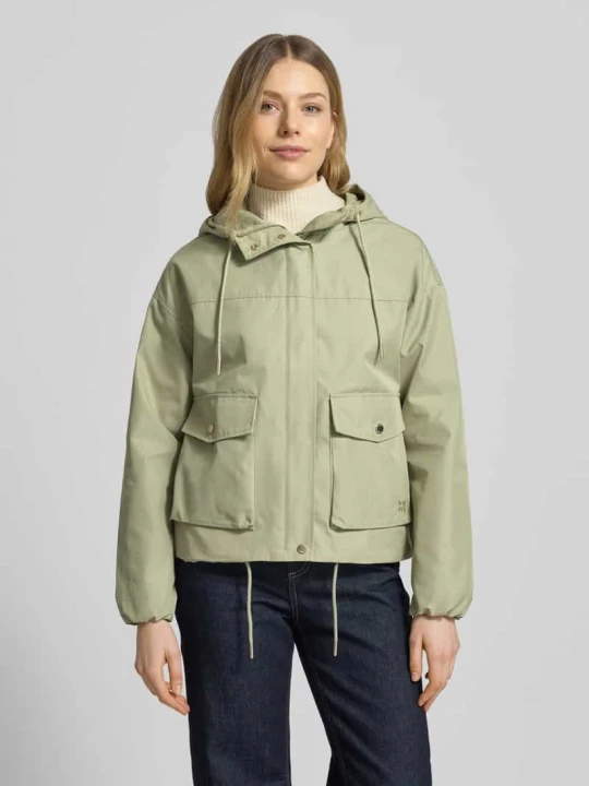 Zdjęcie produktu Parka o kroju regular fit z mieszanki bawełny s.Oliver Khaki