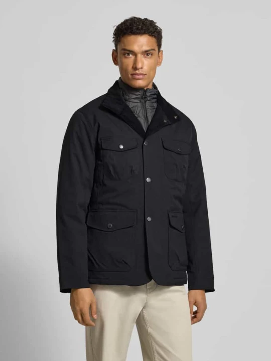 Zdjęcie produktu Parka o kroju regular fit z wodoodpornego materiału model ‘WINTER OGSTON’ Barbour Antracytowy