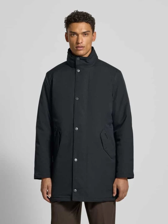 Zdjęcie produktu Parka o kroju regular fit z wodoodpornego materiału model ‘WINTER POWELL’ Barbour Antracytowy