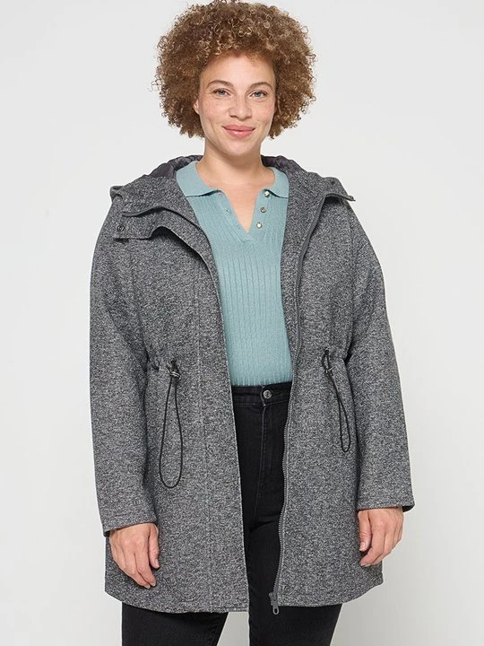 Zdjęcie produktu Parka ONLY Carmakoma ciemnoszary