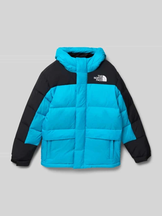 Zdjęcie produktu Kurtka pikowana z kapturem model ‘HMLYN’ The North Face Królewski niebieski