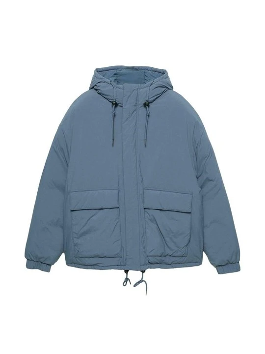 Zdjęcie produktu Parka PULL&BEAR niebieski denim