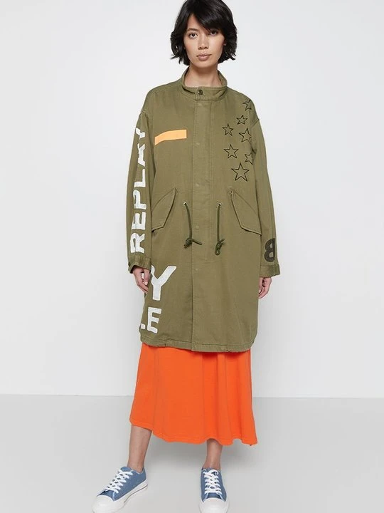 Zdjęcie produktu Parka Replay khaki