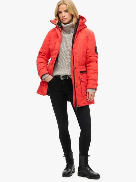 Zdjęcie produktu Parka Superdry czerwony
