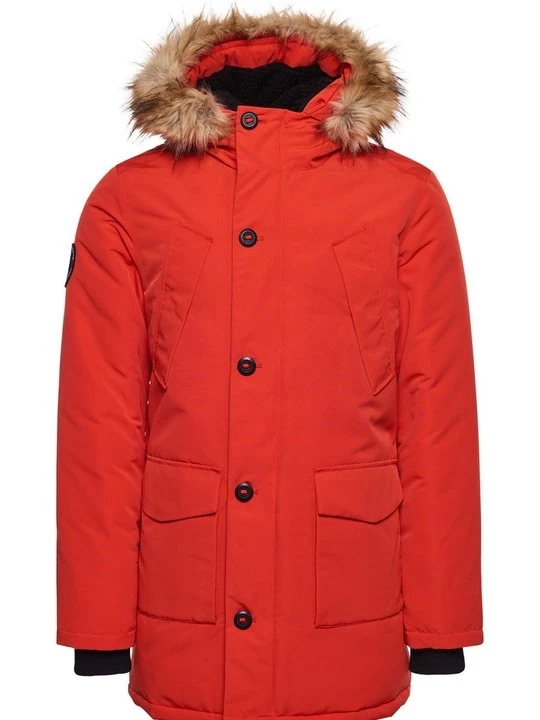 Zdjęcie produktu Parka Superdry pomarańczowy